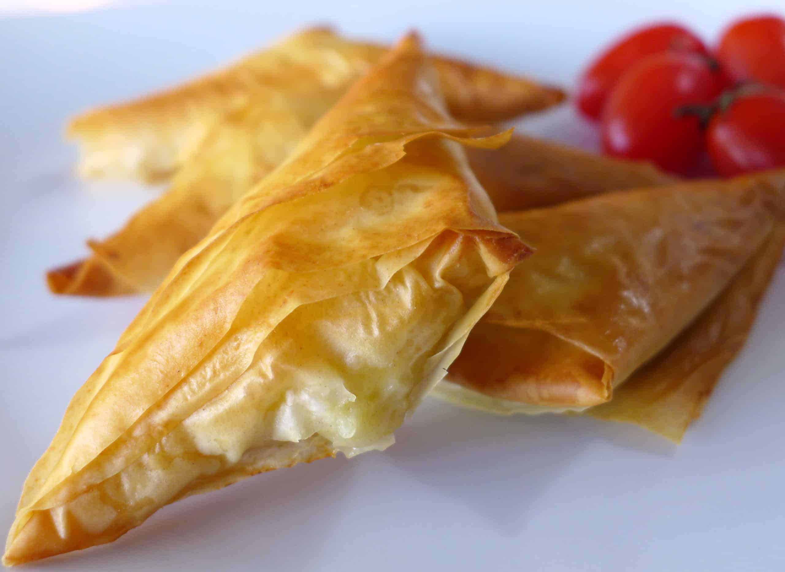 Tiropitakia (Mini Greek Cheese Pies)